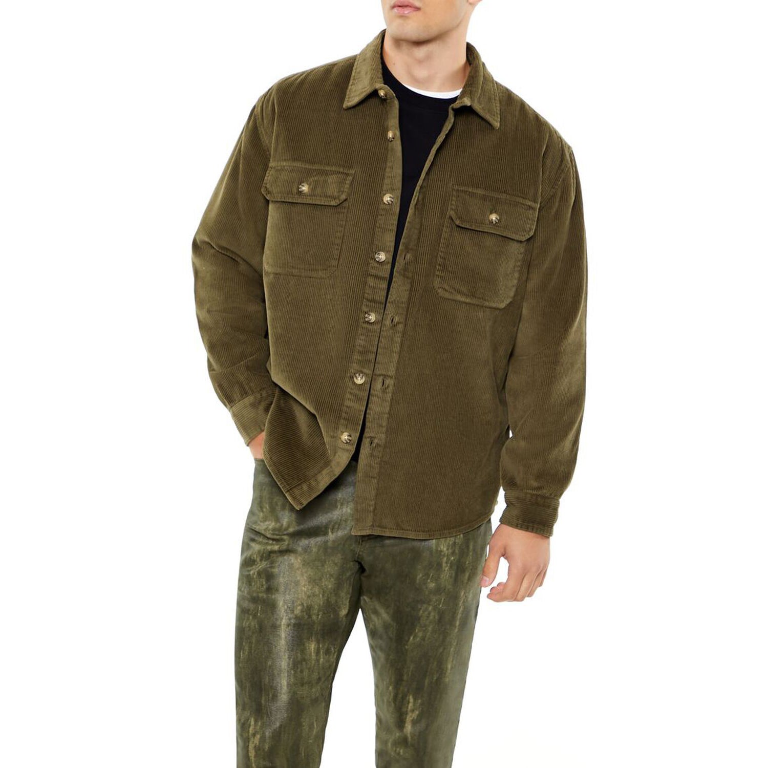 Camisa Manga Larga - Corduroy (M)