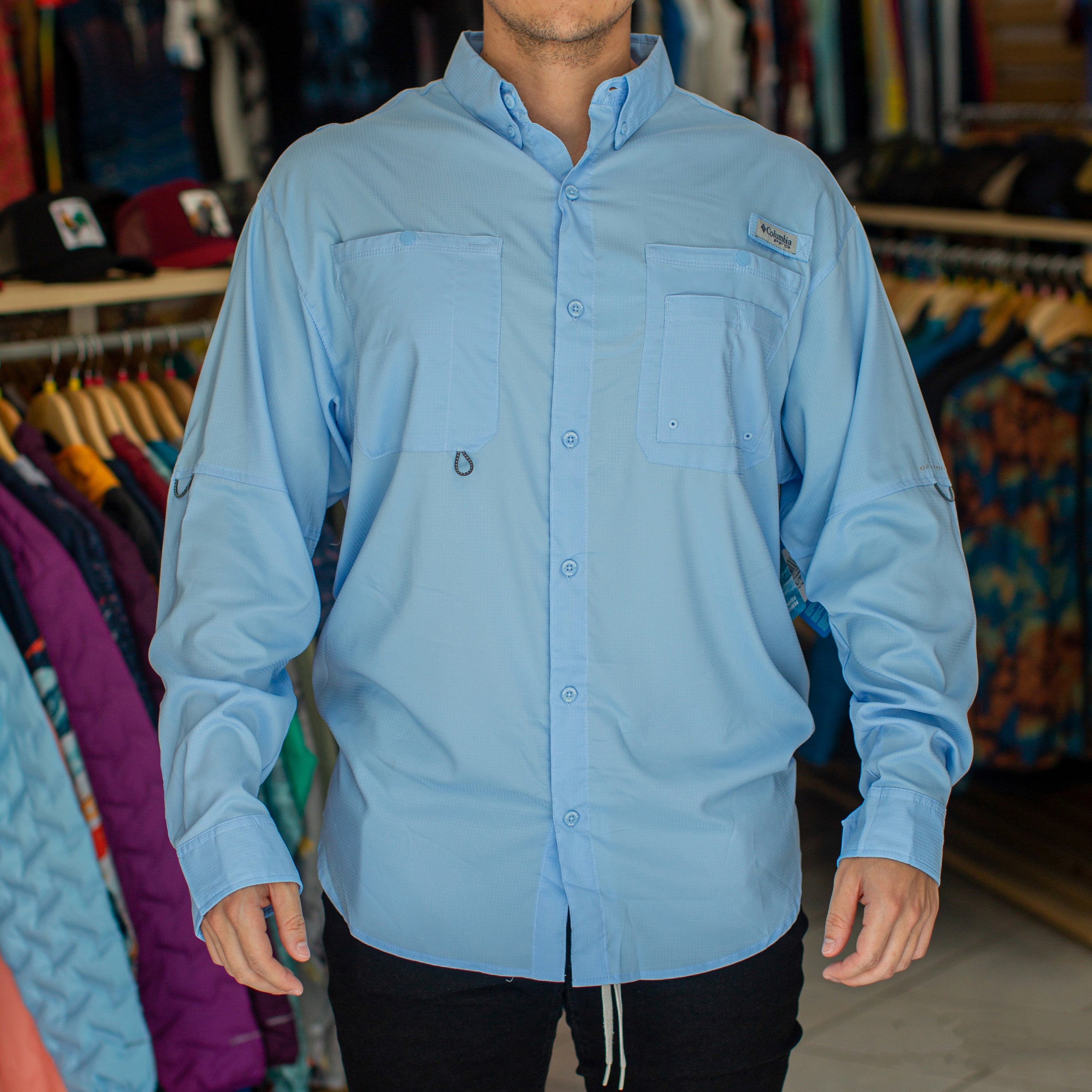 Camisa manga larga Columbia - PFG Crystal Springs Long Sleeve (XL/TG)