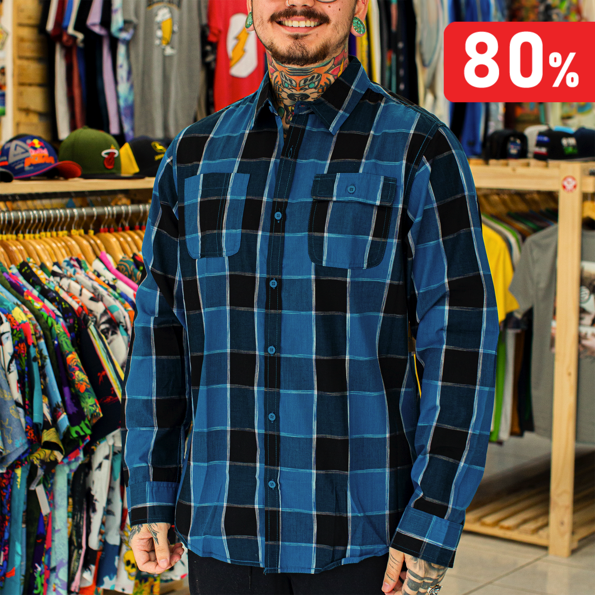 Camisa Manga Larga (L)