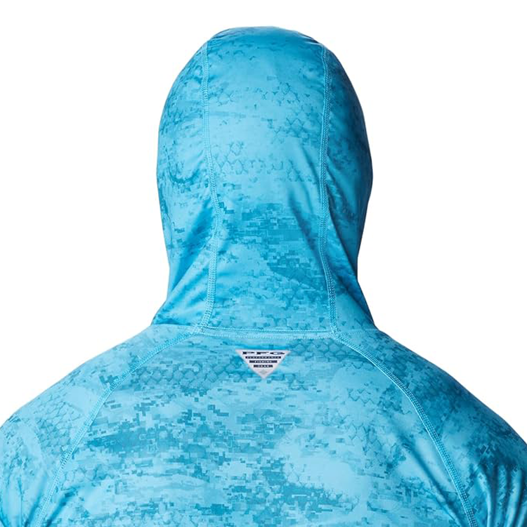 Camiseta Manga Larga Columbia PFG con Gorro - Super Terminal Tackle (S)