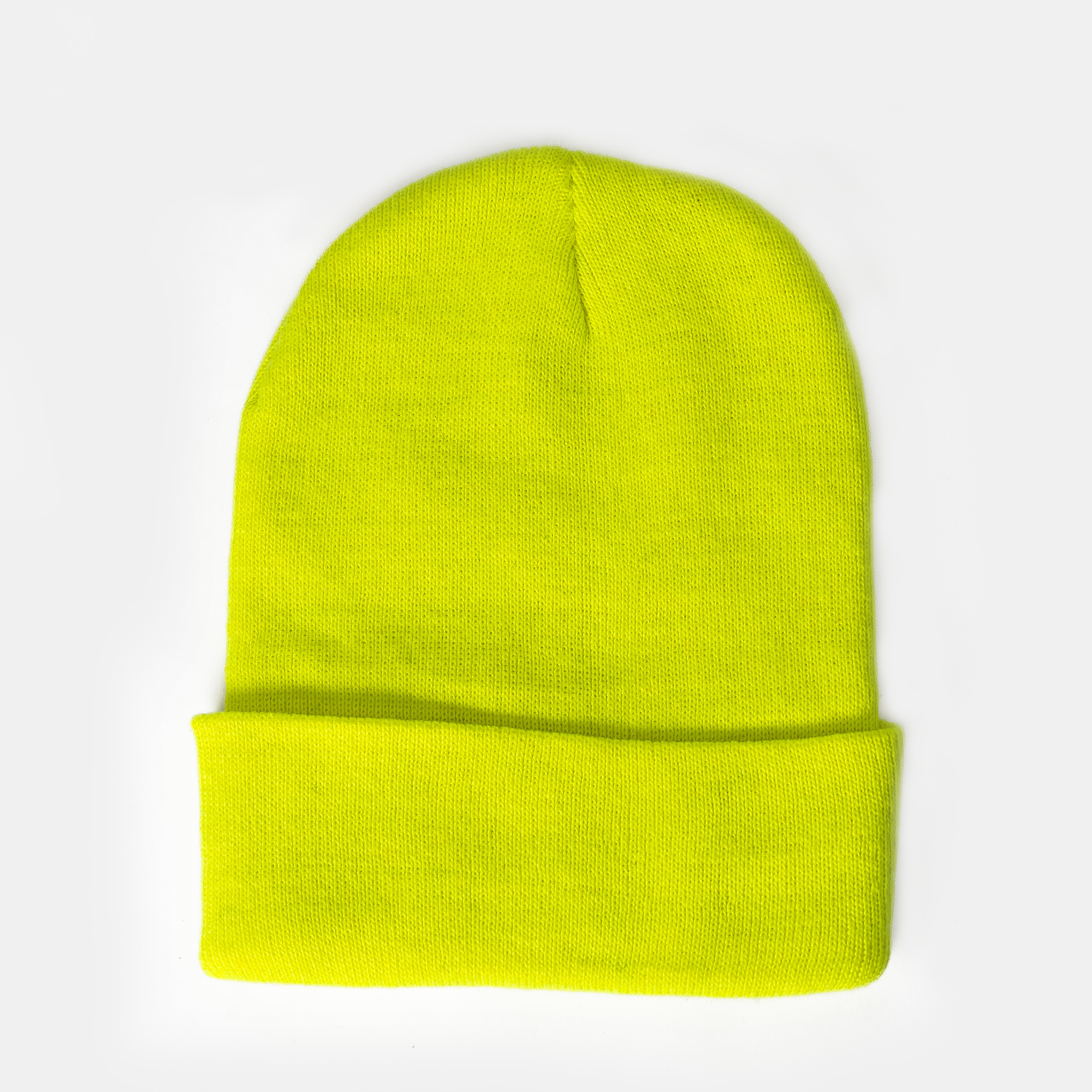 Gorro Básico - Amarillo Neón