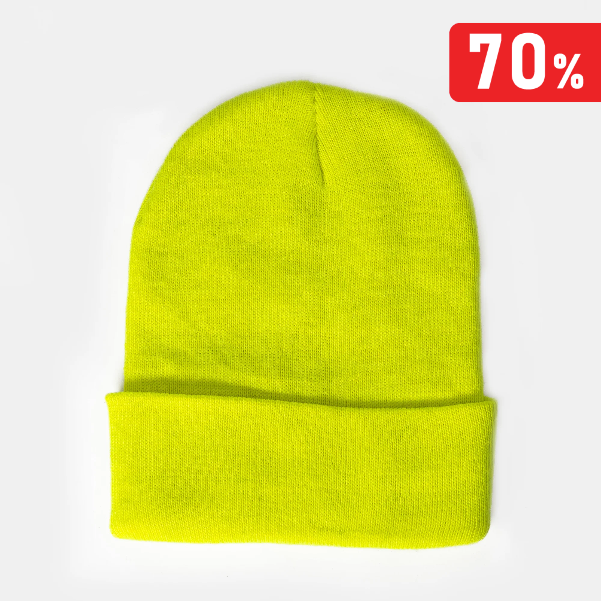 Gorro Básico - Amarillo Neón