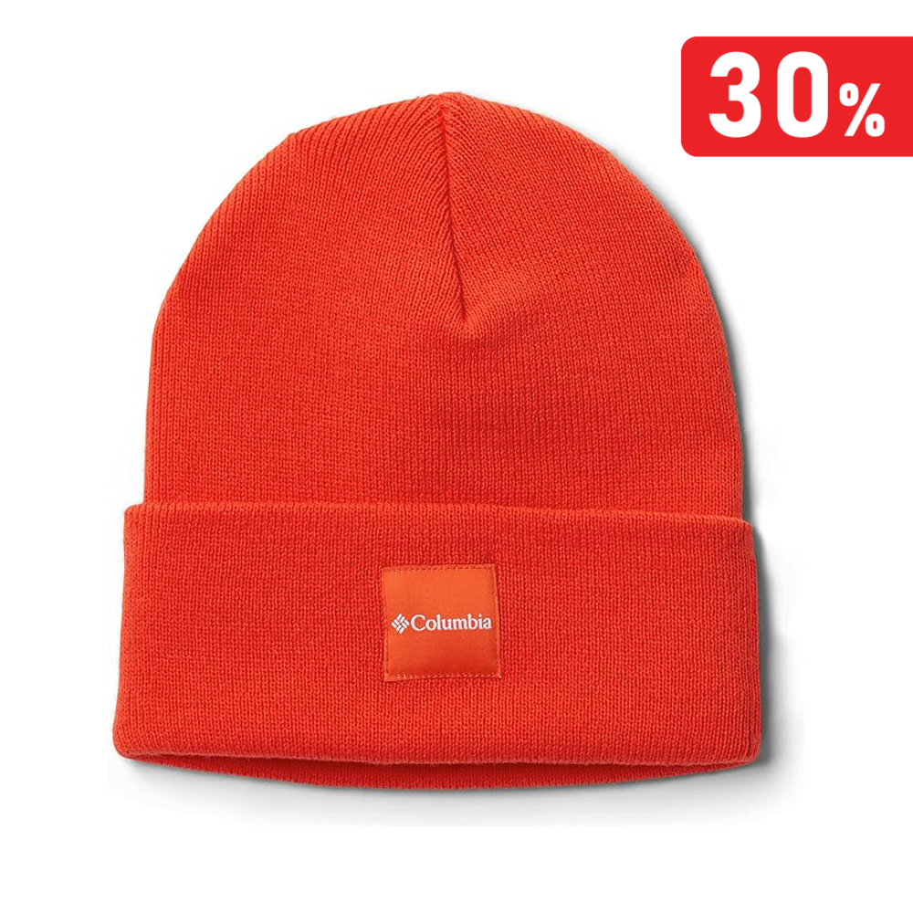 Gorro Columbia City Trek Heavyweight Beanie - Rojo