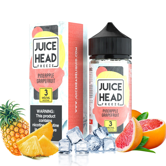 Juice Head Freeze - 3mg / 100ml - Pineapple Grapefruit