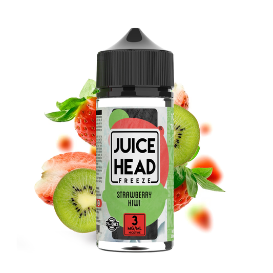 Juice Head Freeze - 3mg / 100ml - Strawberry Kiwi