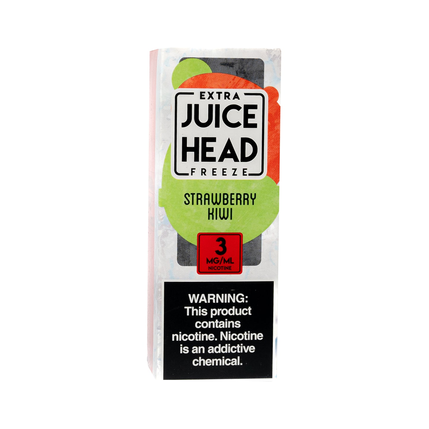 Juice Head Freeze - 3mg / 100ml - Strawberry Kiwi