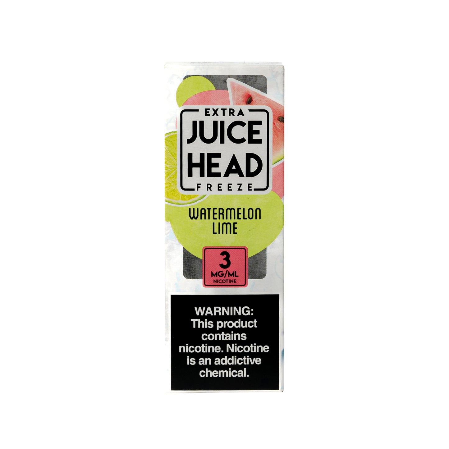 Juice Head Freeze - 3mg / 100ml - Watermelon Lime