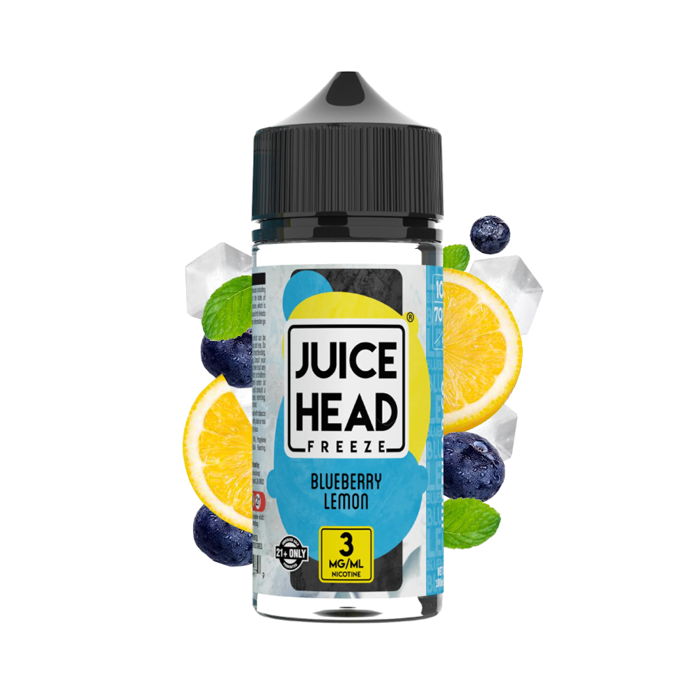 Juice Head Freeze - 6mg / 100ml - Blueberry Lemon