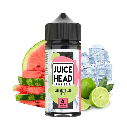 Juice Head Freeze - 6mg / 100ml - Watermelon Lime