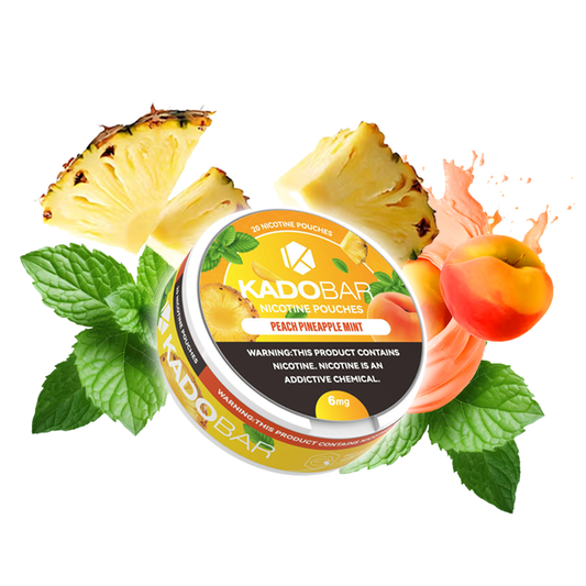 Kado Bar - Pouches Candy (6mg) Peach Pineapple Mint