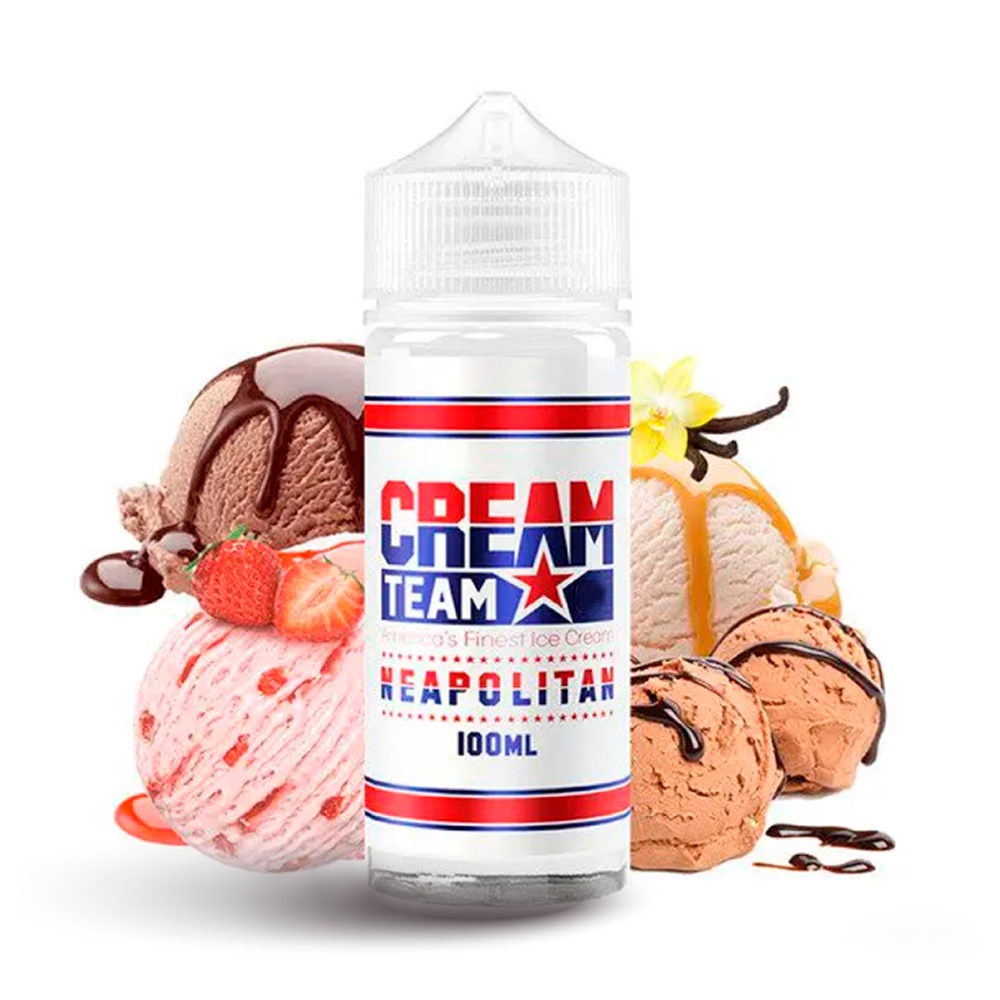 King Crest - 6mg / 100ml - Cream Team Neapolitan