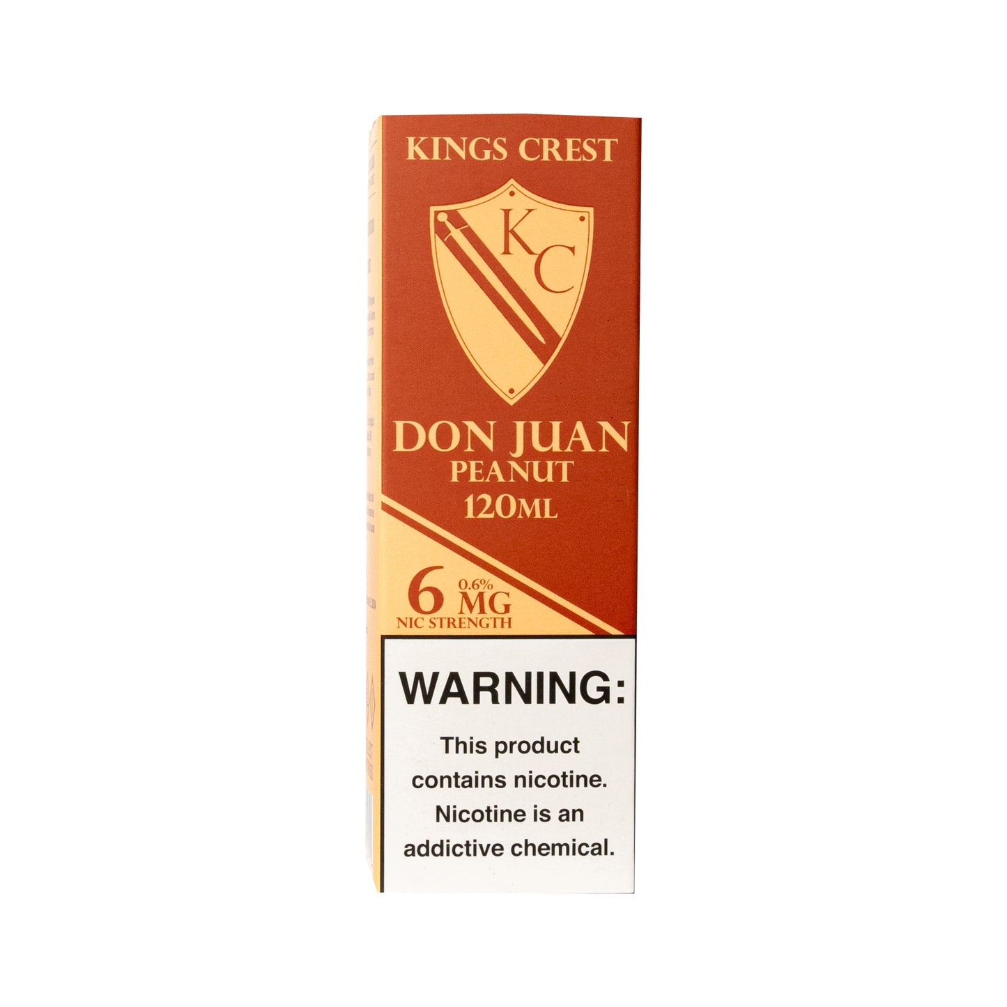 King Crest - 6mg / 120ml - Don Juan Peanut