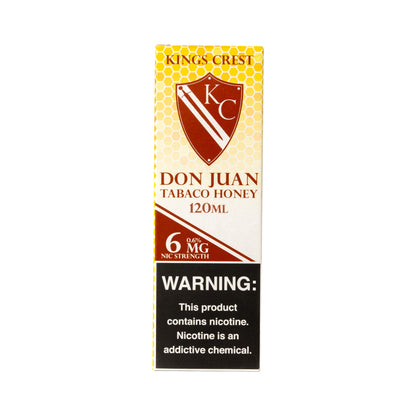 King Crest - 6mg / 120ml - Don Juan Tabaco Honey