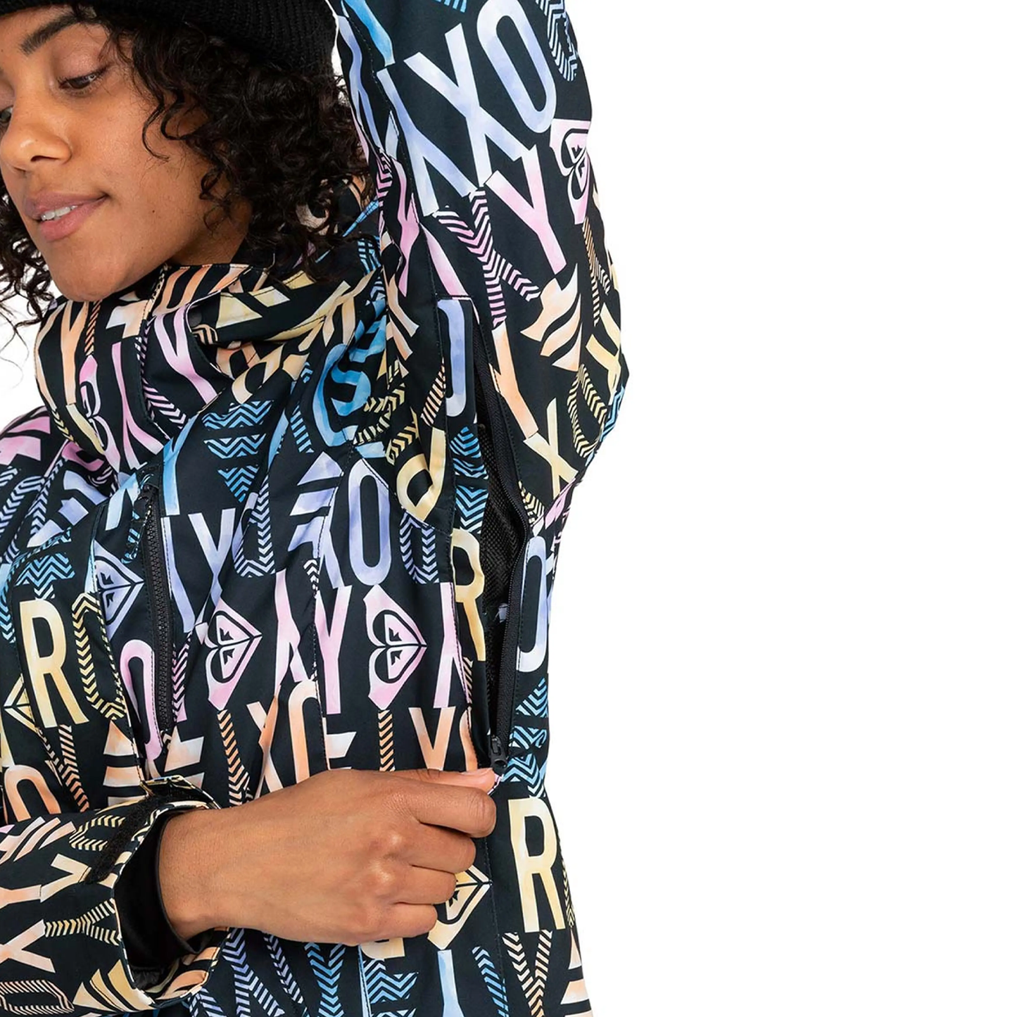 Chaqueta de snowboard Jetty Black - Roxy (M)