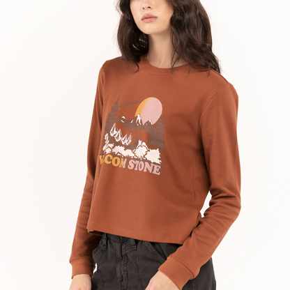 Blusa Manga Larga - Volcom (S)