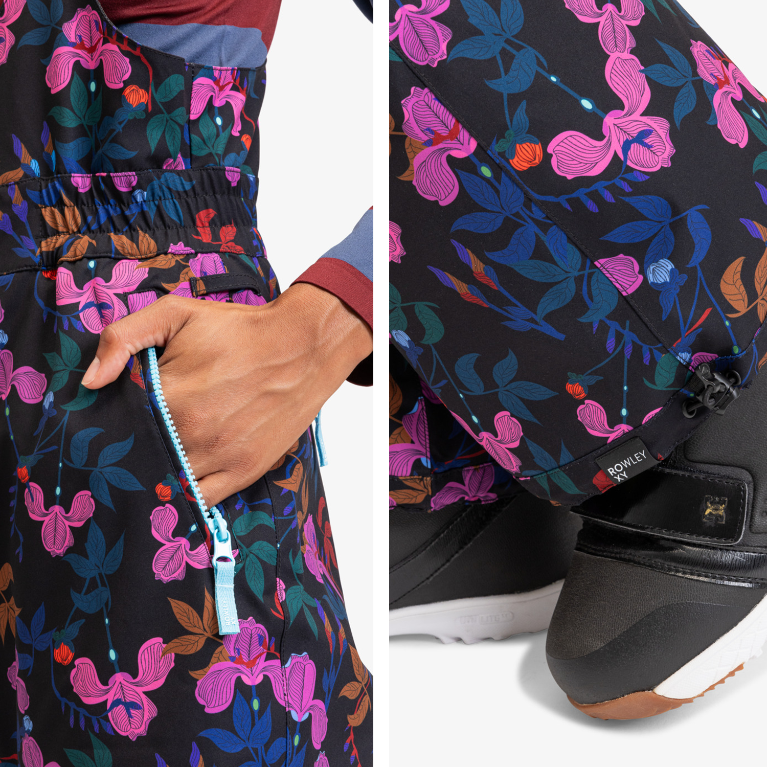 Pantalón técnico con tirantes para nieve para Mujer - Roxy (M)