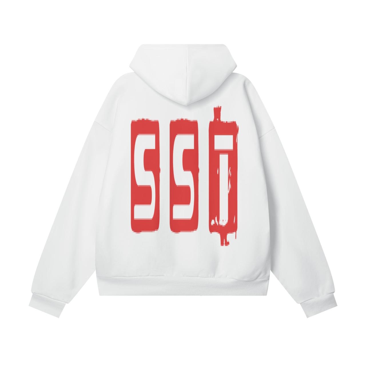 Hoodie SST - Red Graffiti (M)