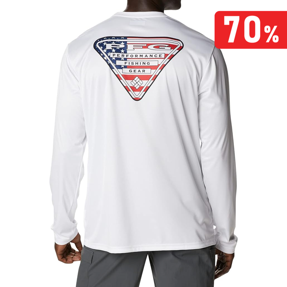 Camiseta manga larga Columbia PFG - Terminal Tackle (XL)