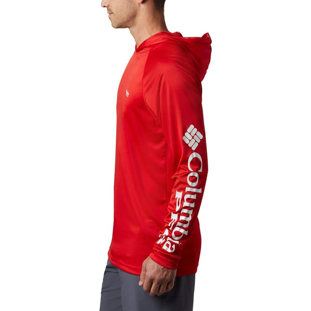 Camiseta Manga Larga Columbia PFG con Gorro - Terminal Shot (S)