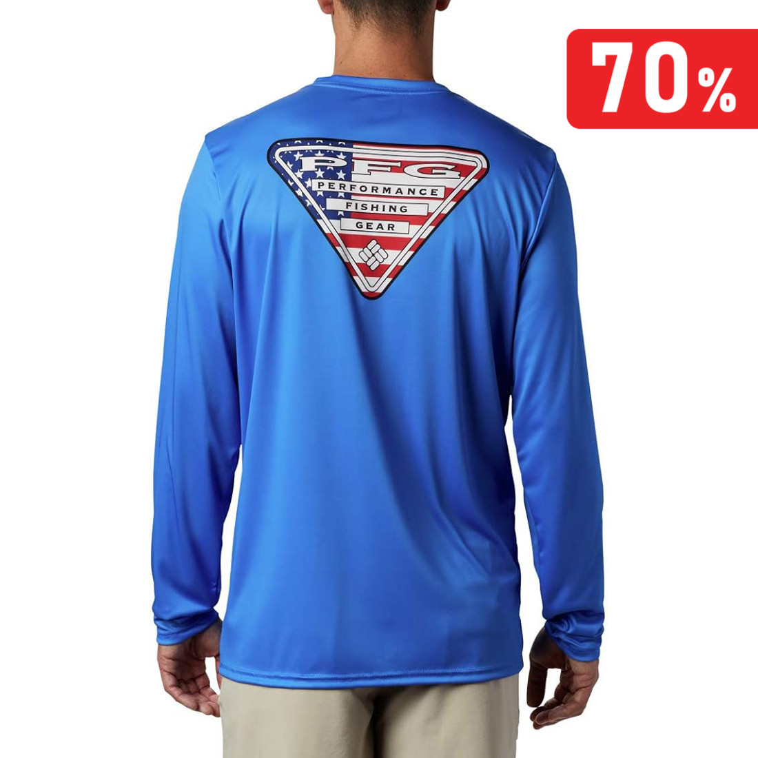 Camiseta Manga Larga Columbia PFG - Terminal Tackle (S)