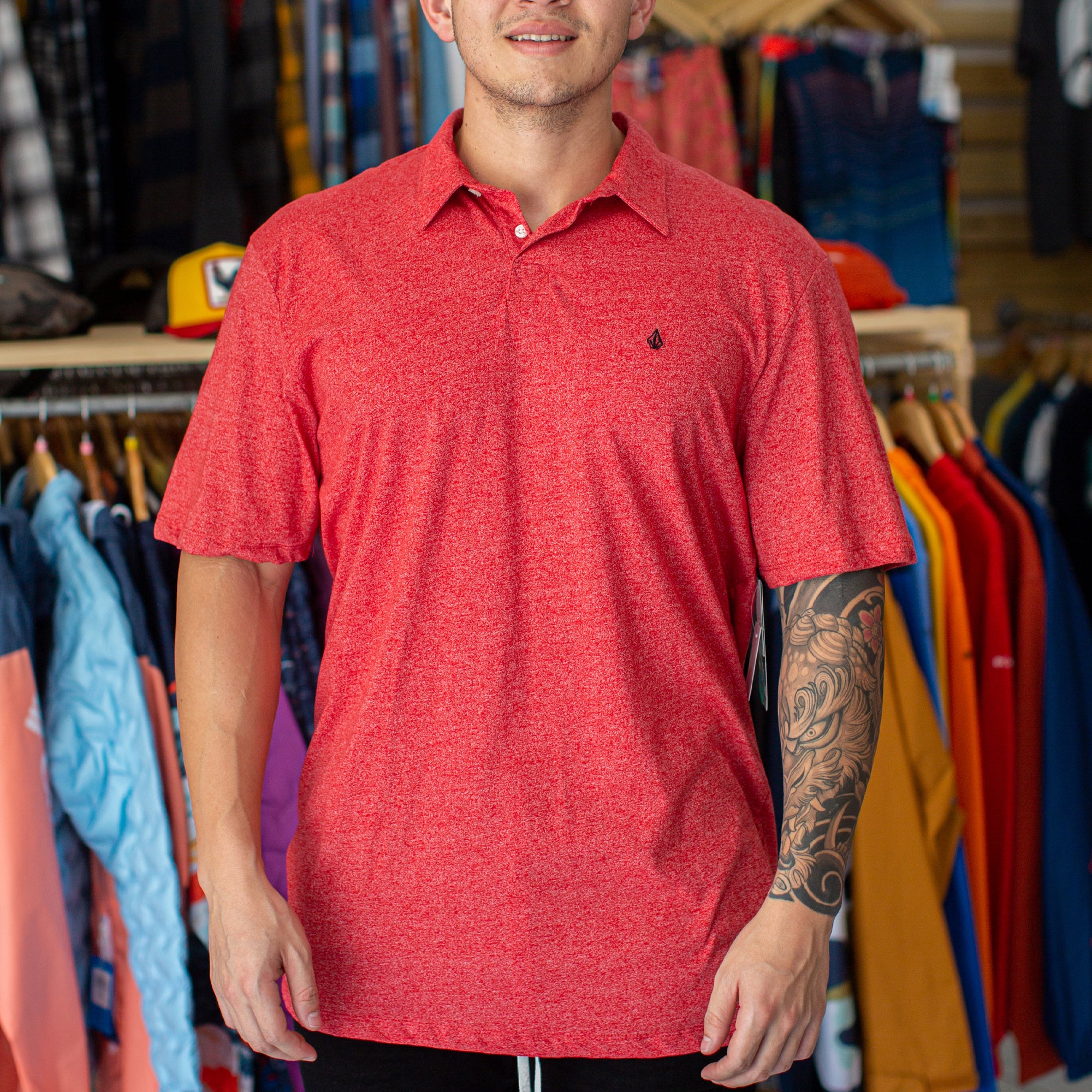 Camisa Tipo Polo - Volcom (2 XL)