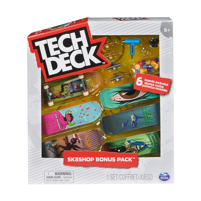 Tech Deck - Toy Machine (paquete de 6)