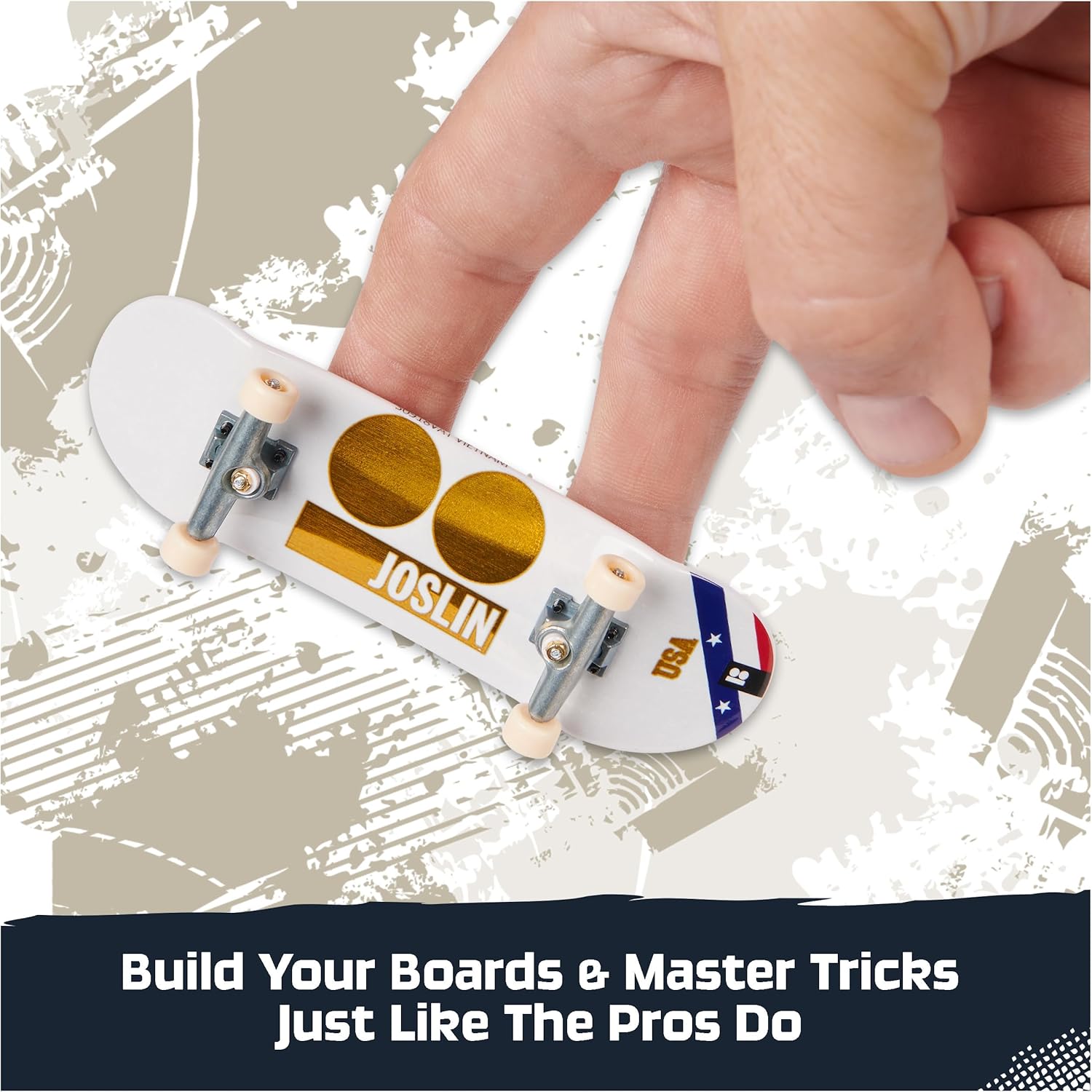 Tech Deck - Team USA Juegos Olímpicos de París 2024 (paquete de 6)