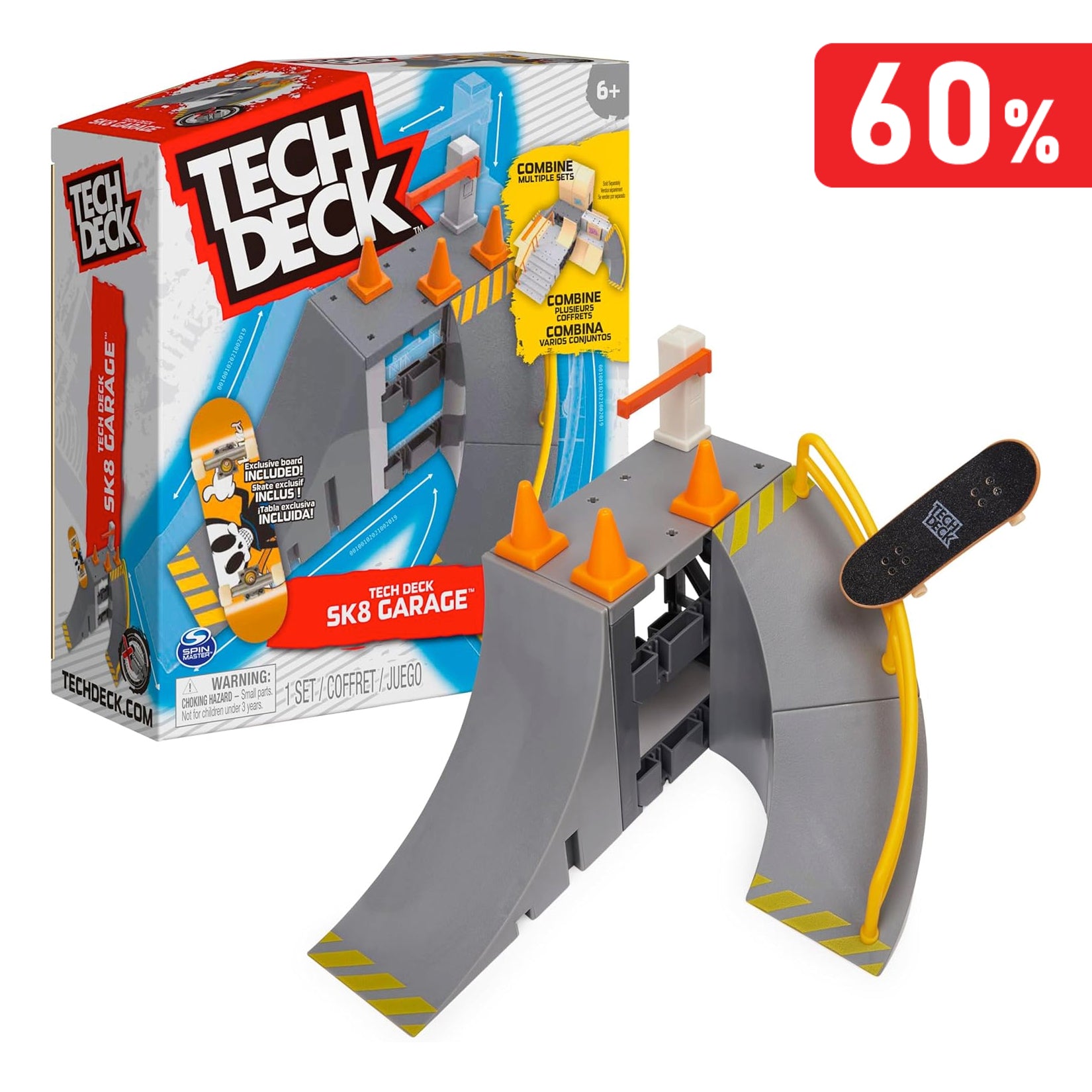 Tech Deck Rampa (Sk8 Garage)