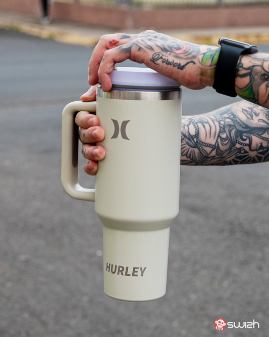 Vaso Hurley Tumbler - Blanco (40oz)