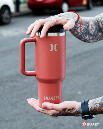 Vaso  Hurley Tumbler - Coral (40oz)