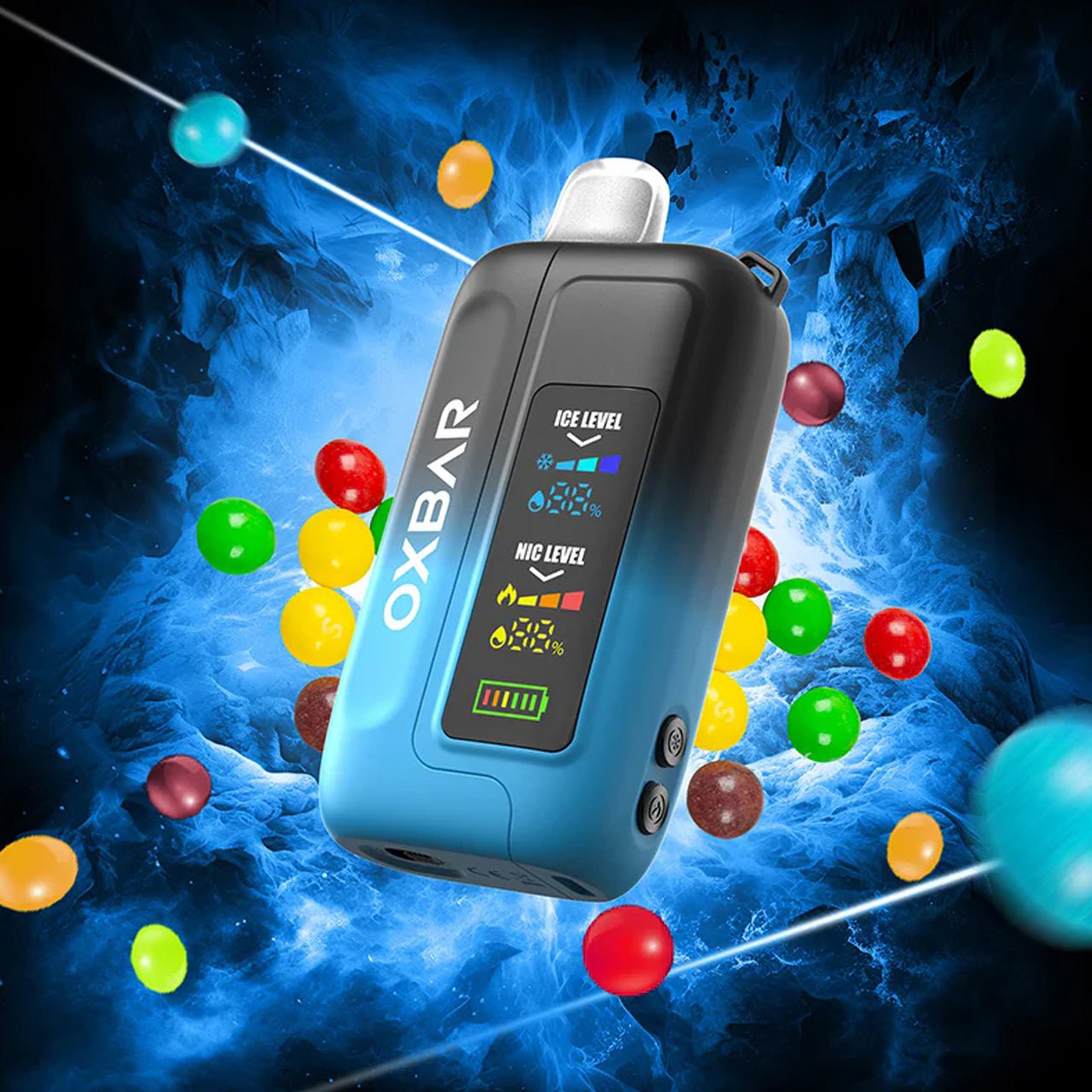 Vaporizador - 35.000 Puffs - OXBAR - Rainbow Candy