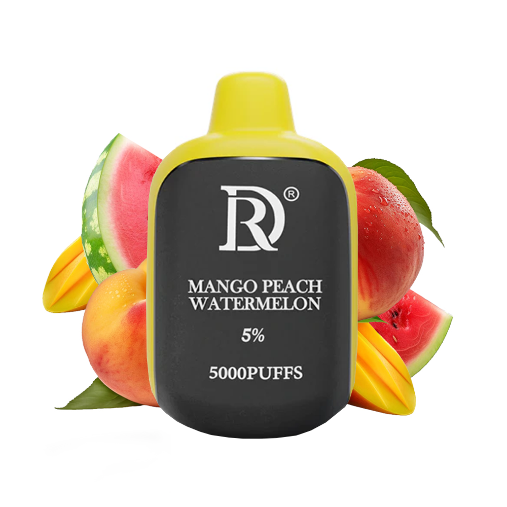 Vaporizador - 5.000 Puffs - Death Row / Snoop Dogg - Mango Peach Watermelon