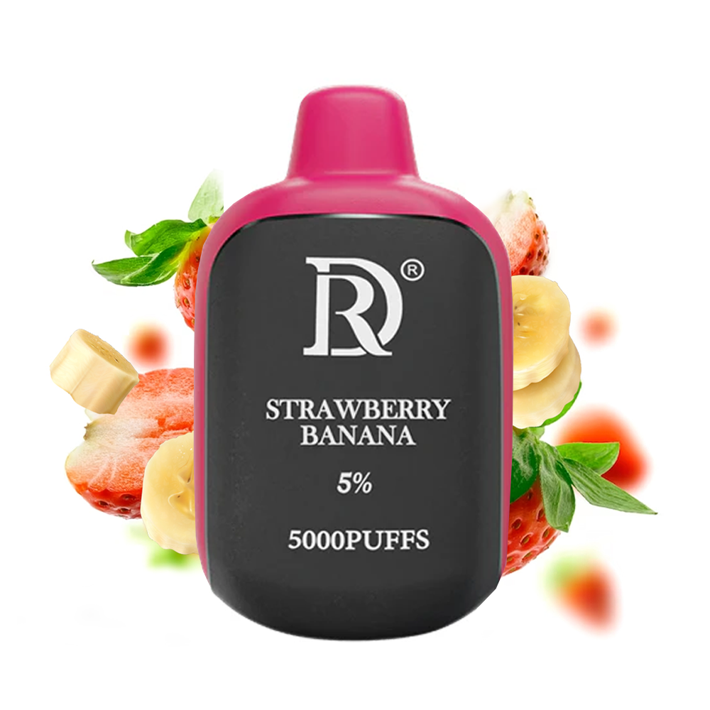 Vaporizador - 5.000 Puffs - Death Row / Snoop Dogg - Strawberry Banana