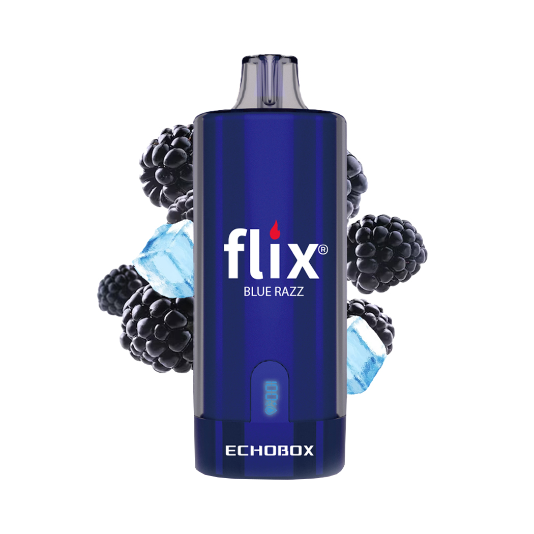 Vaporizador 12.000 Puffs - Flix EchoBox - Blue Razz