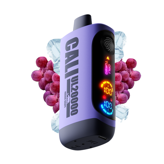 Vaporizador 20.000 Puffs - Cali Bars - Frozen Grape