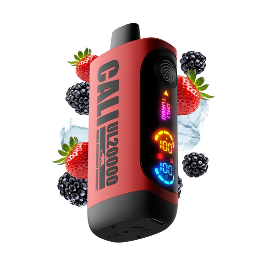 Vaporizador 20.000 Puffs - Cali Bars - Frozen Strawberry Raspberry