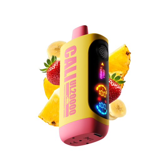 Vaporizador 20.000 Puffs - Cali Bars - Pineapple Strawberry Banana